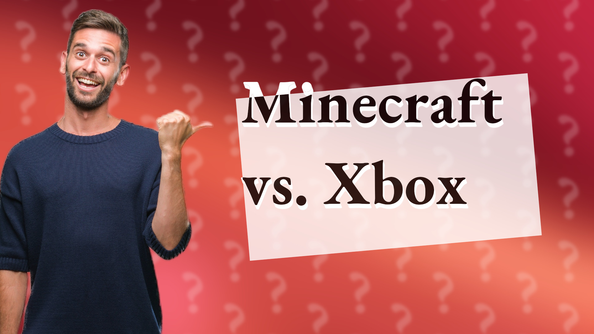 Minecraft vs. Xbox