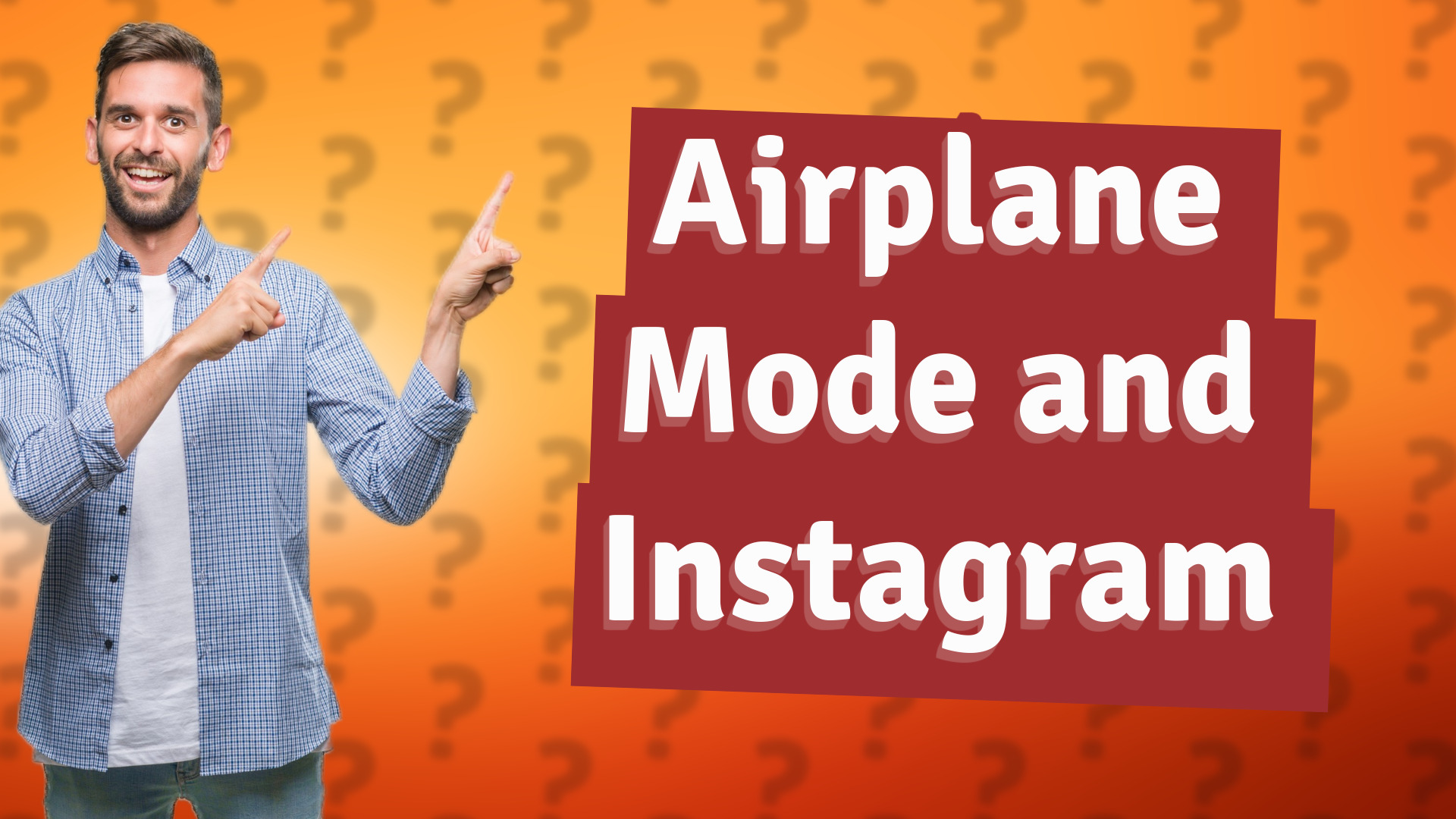 Airplane Mode and Instagram