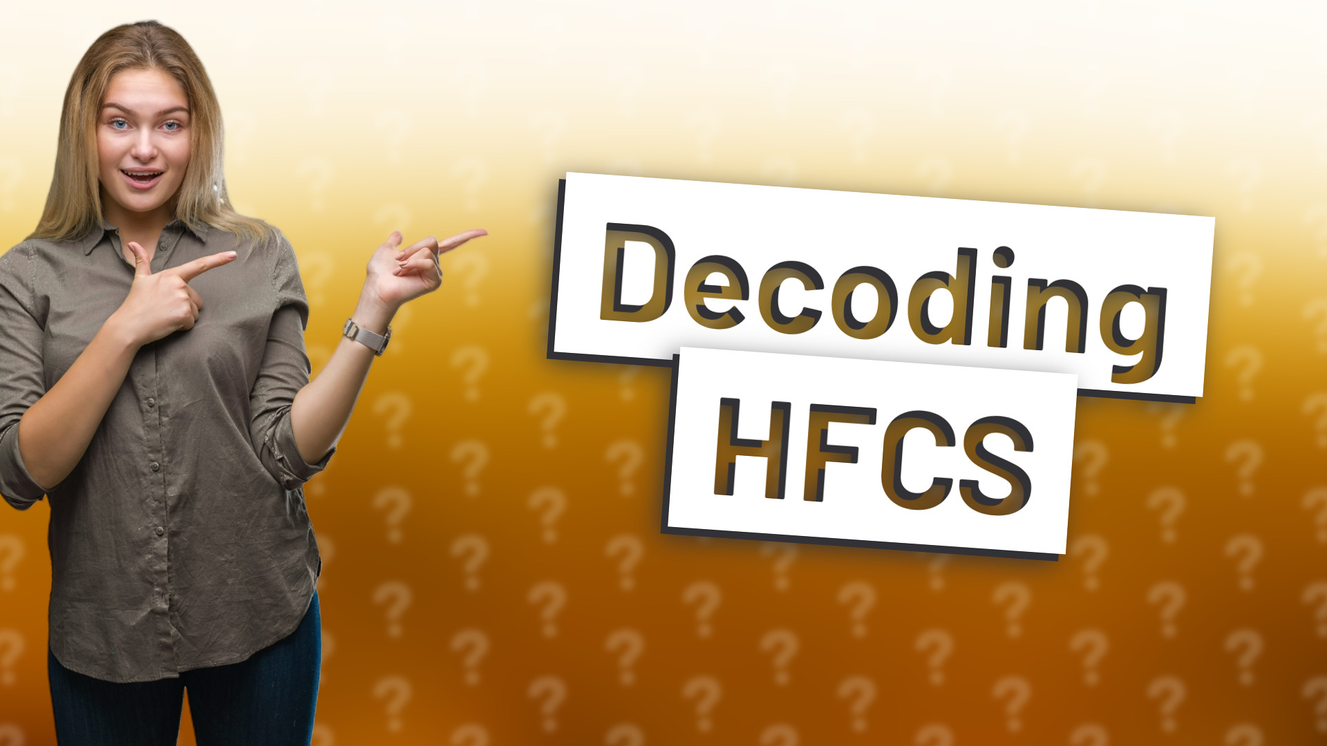 Decoding HFCS