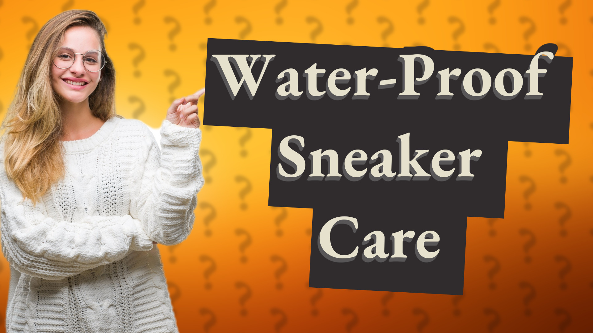 Water-Proof Sneaker Care