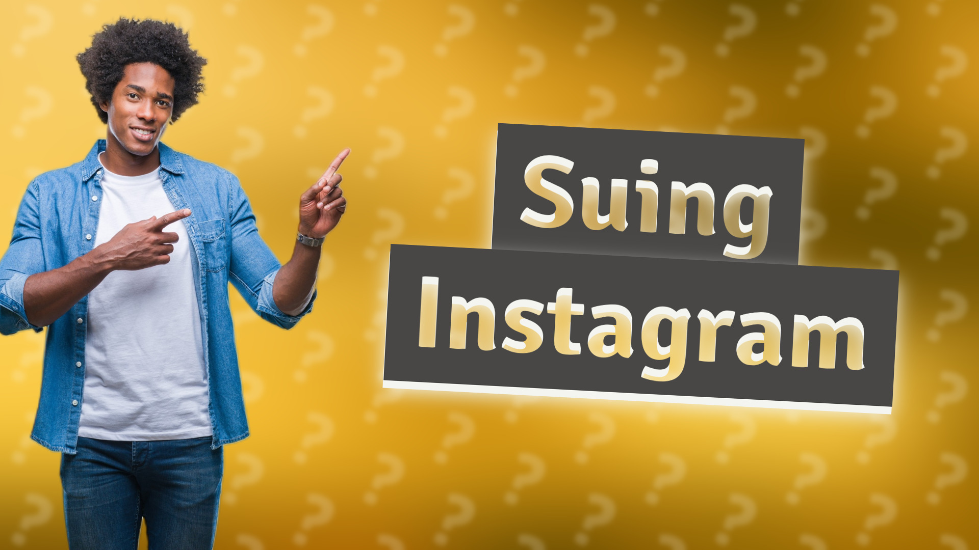 Suing Instagram