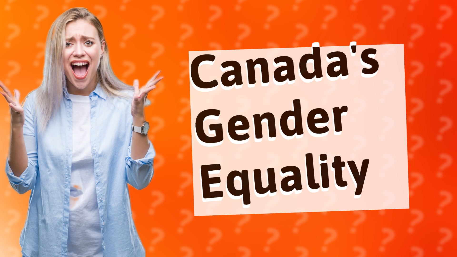 Canada's Gender Equality