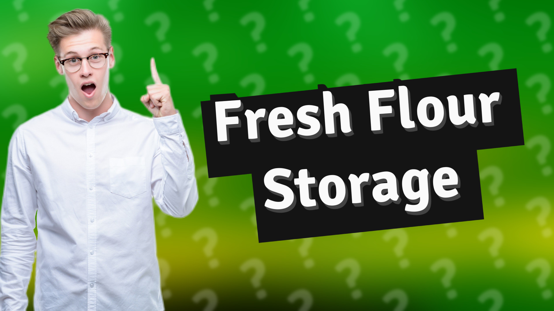 Fresh Flour Storage