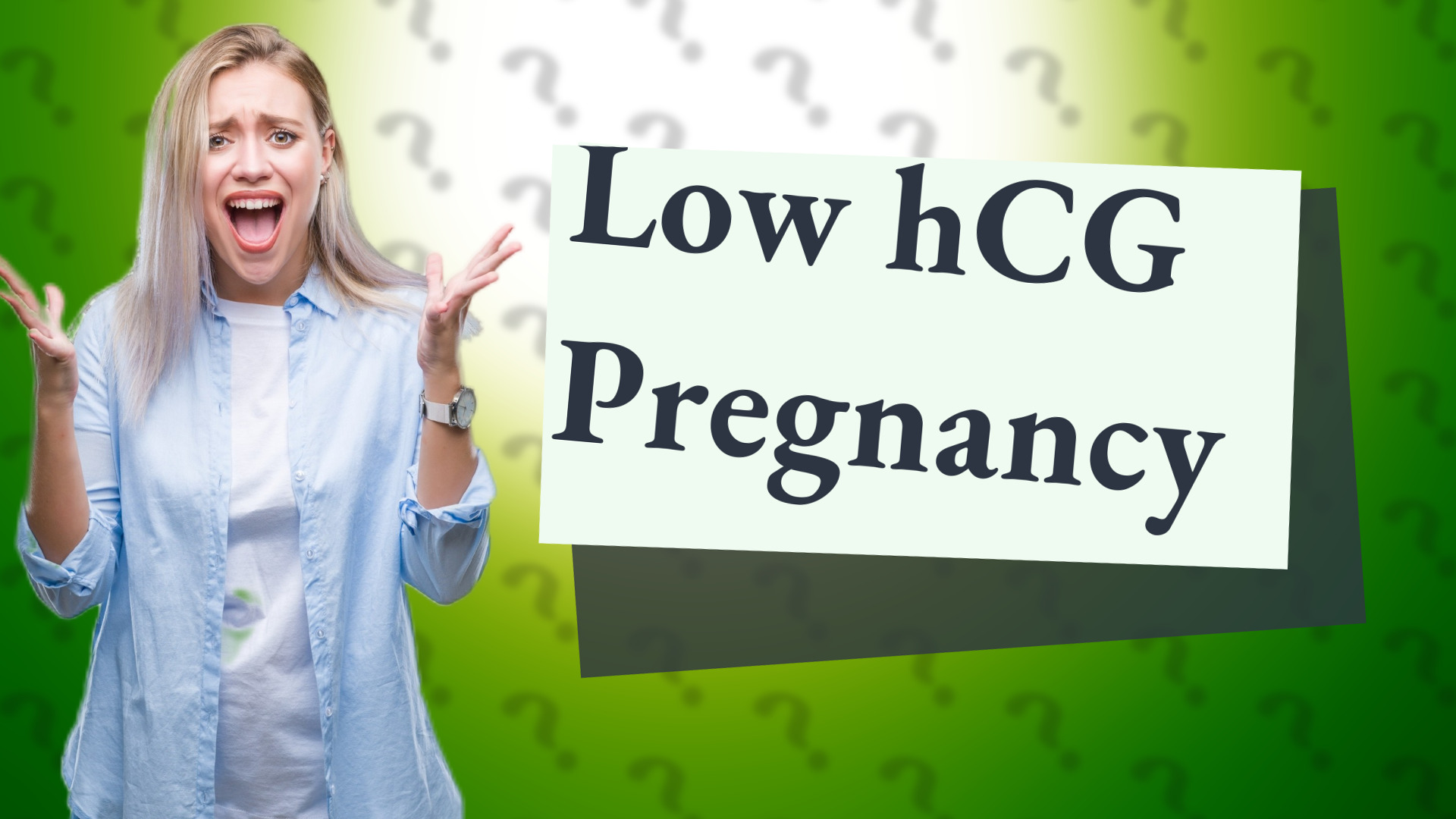 Low hCG Pregnancy