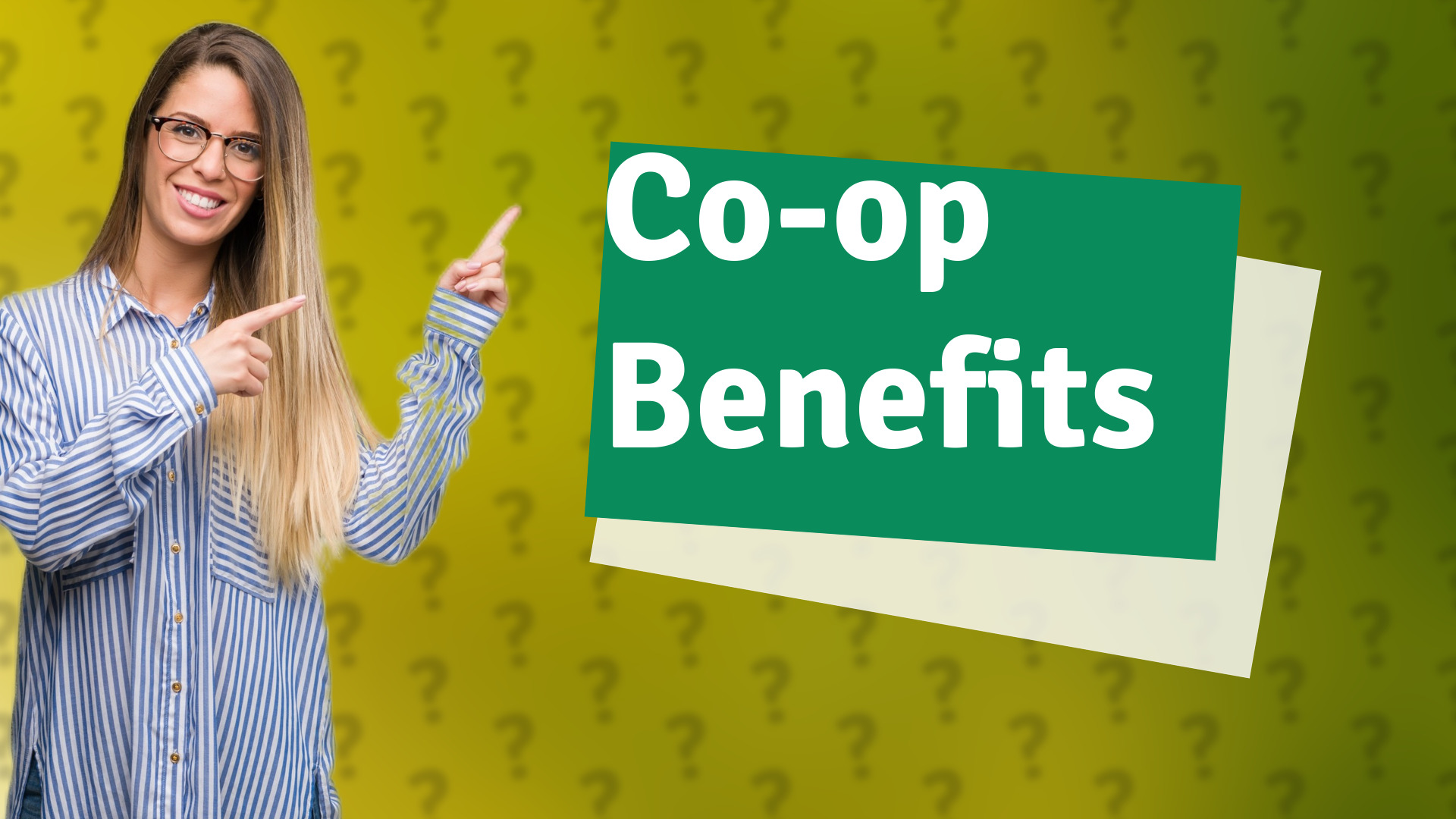 Co-op Benefits