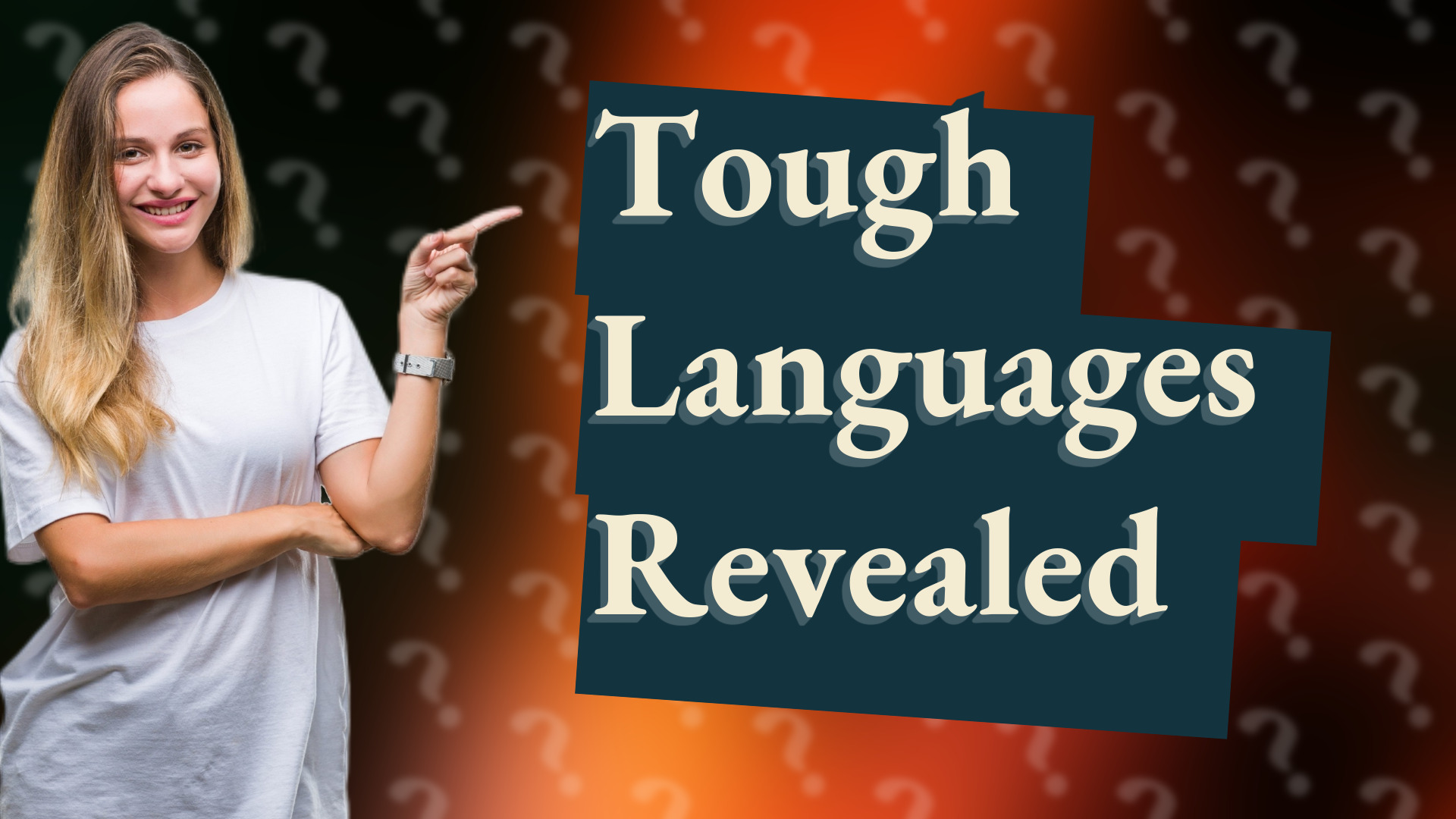 Tough Languages Revealed