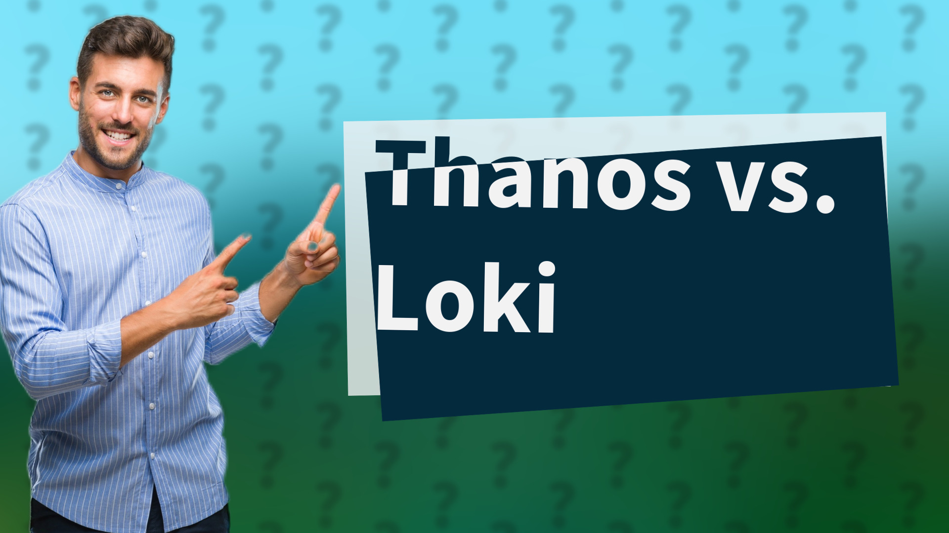 Thanos vs. Loki