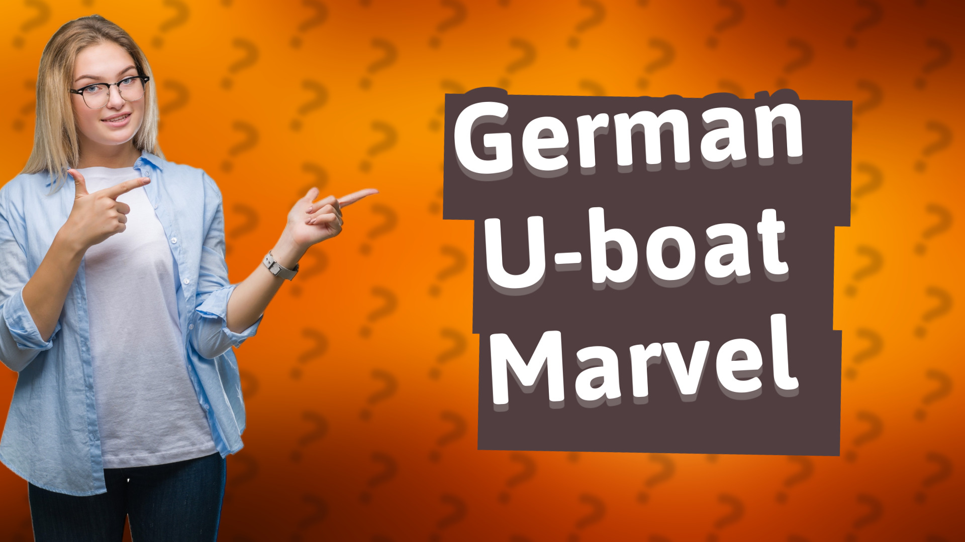 German U-boat Marvel