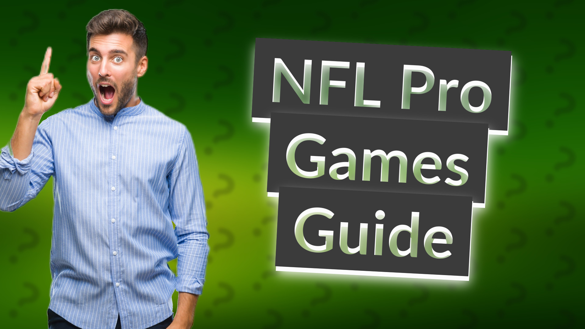NFL Pro Games Guide