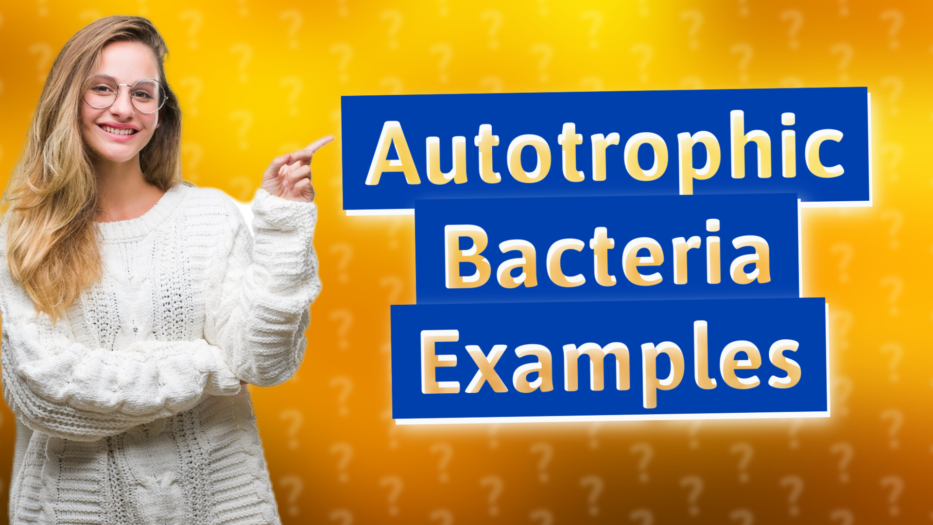 Autotrophic Bacteria Examples