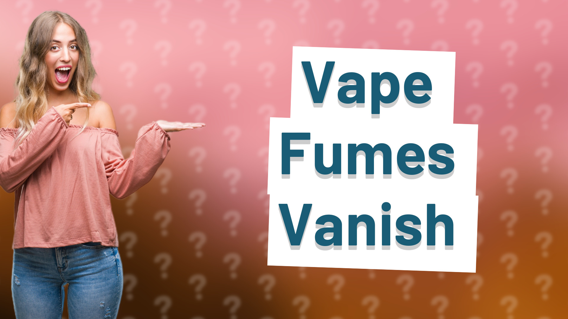 Vape Fumes Vanish