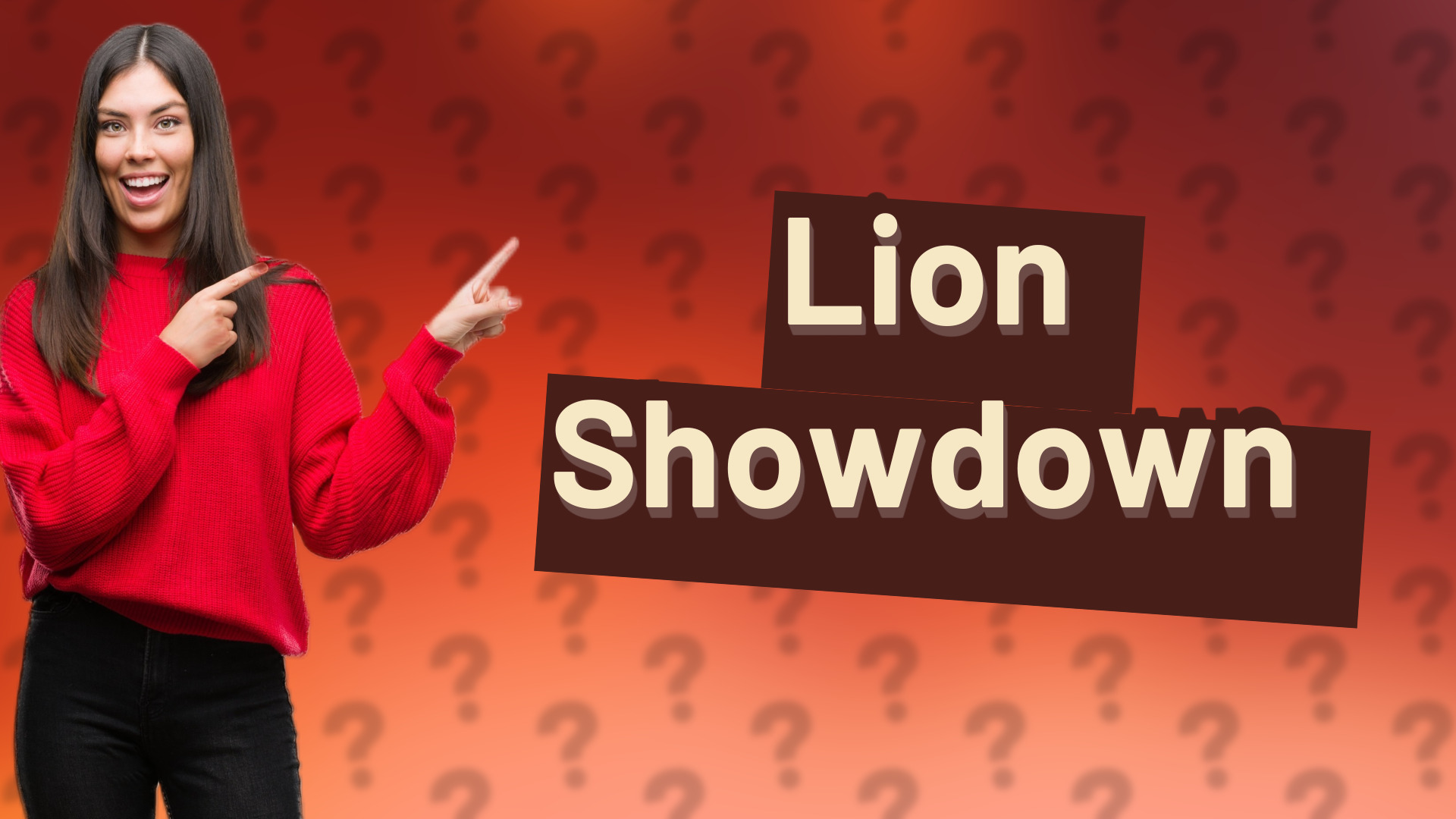 Lion Showdown