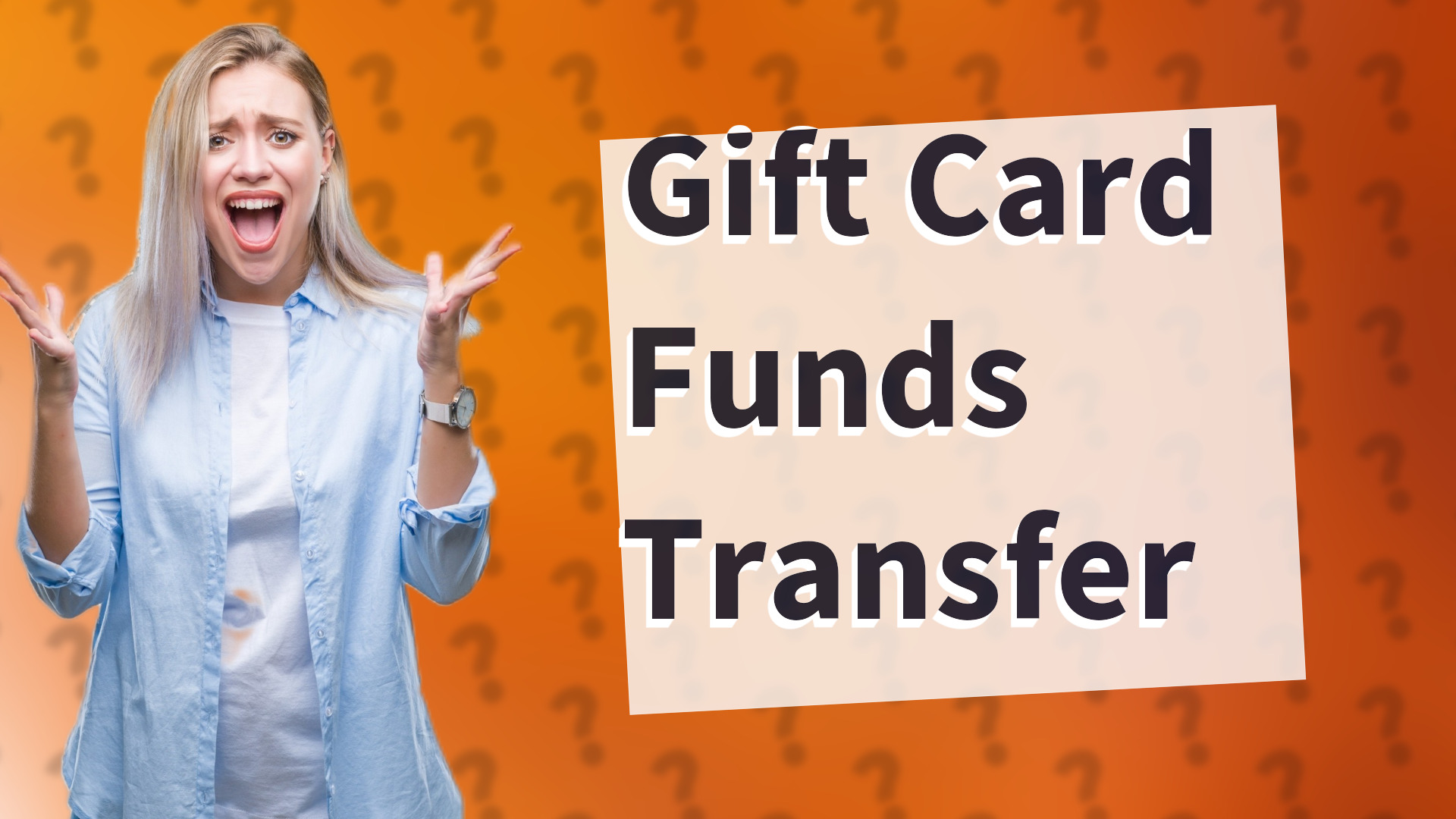 Gift Card Funds Transfer