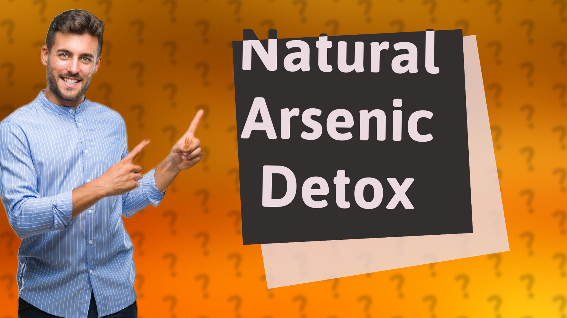 Natural Arsenic Detox