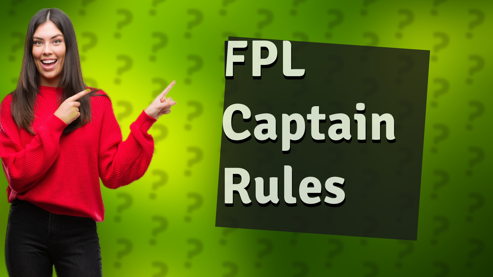 FPL Captain Rules