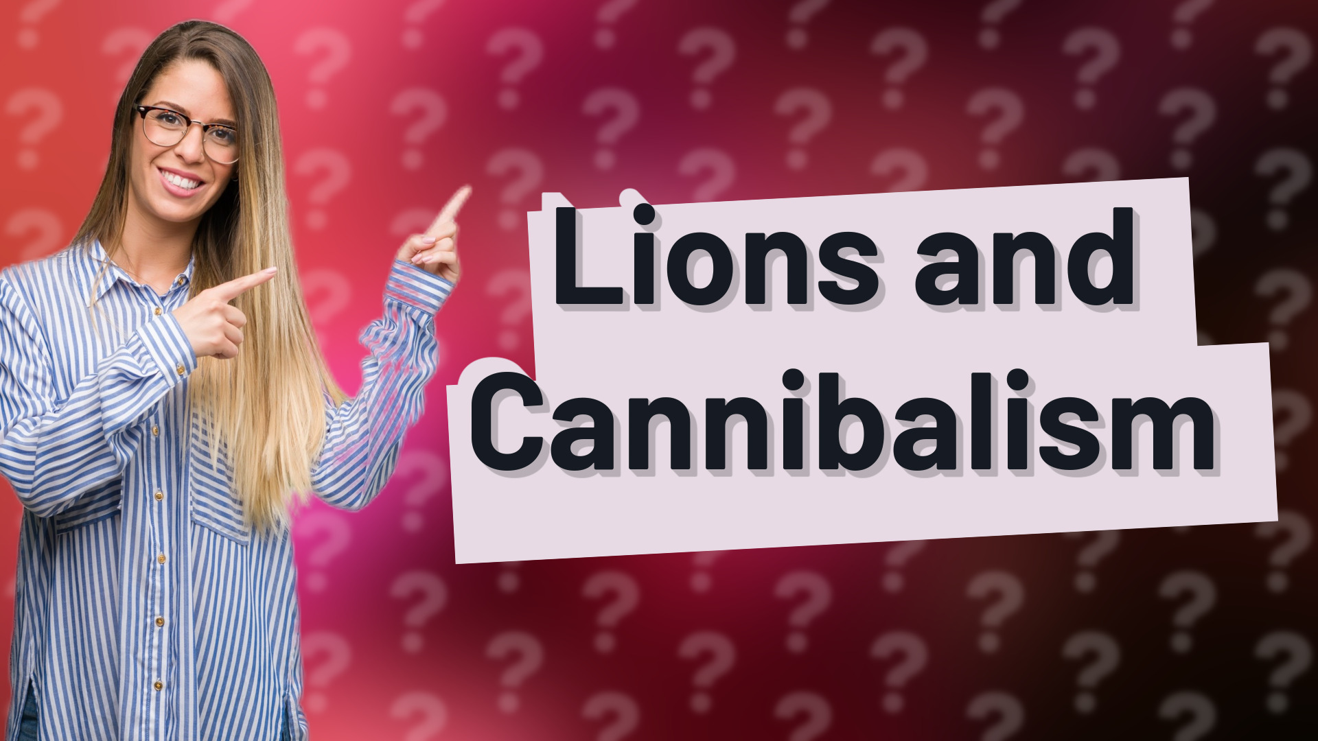 Lions and Cannibalism