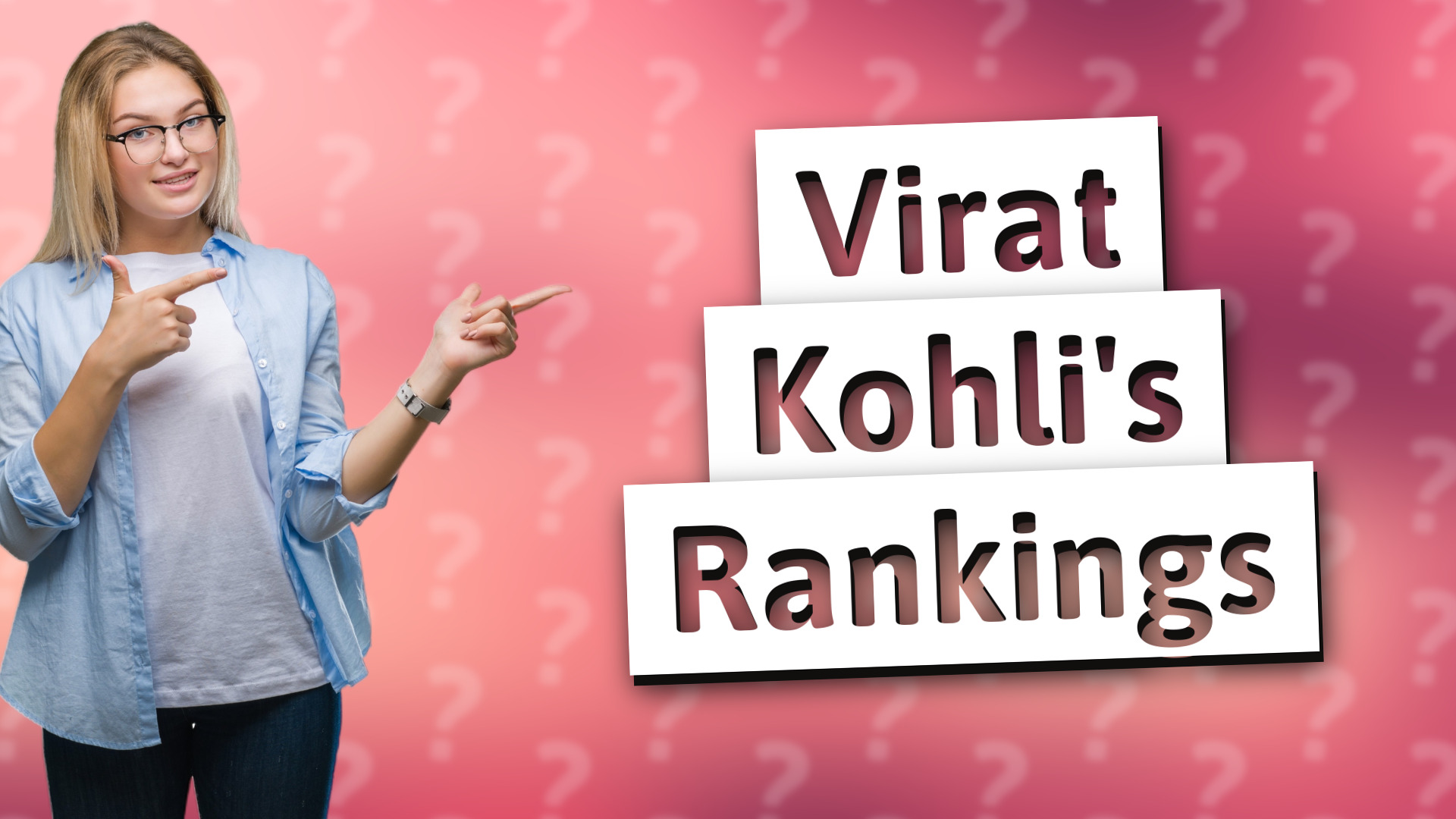 Virat Kohli's Rankings