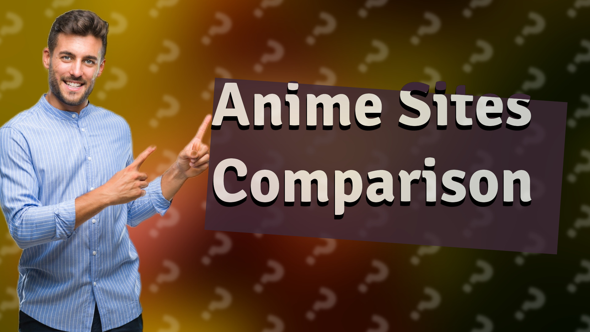 Anime Sites Comparison