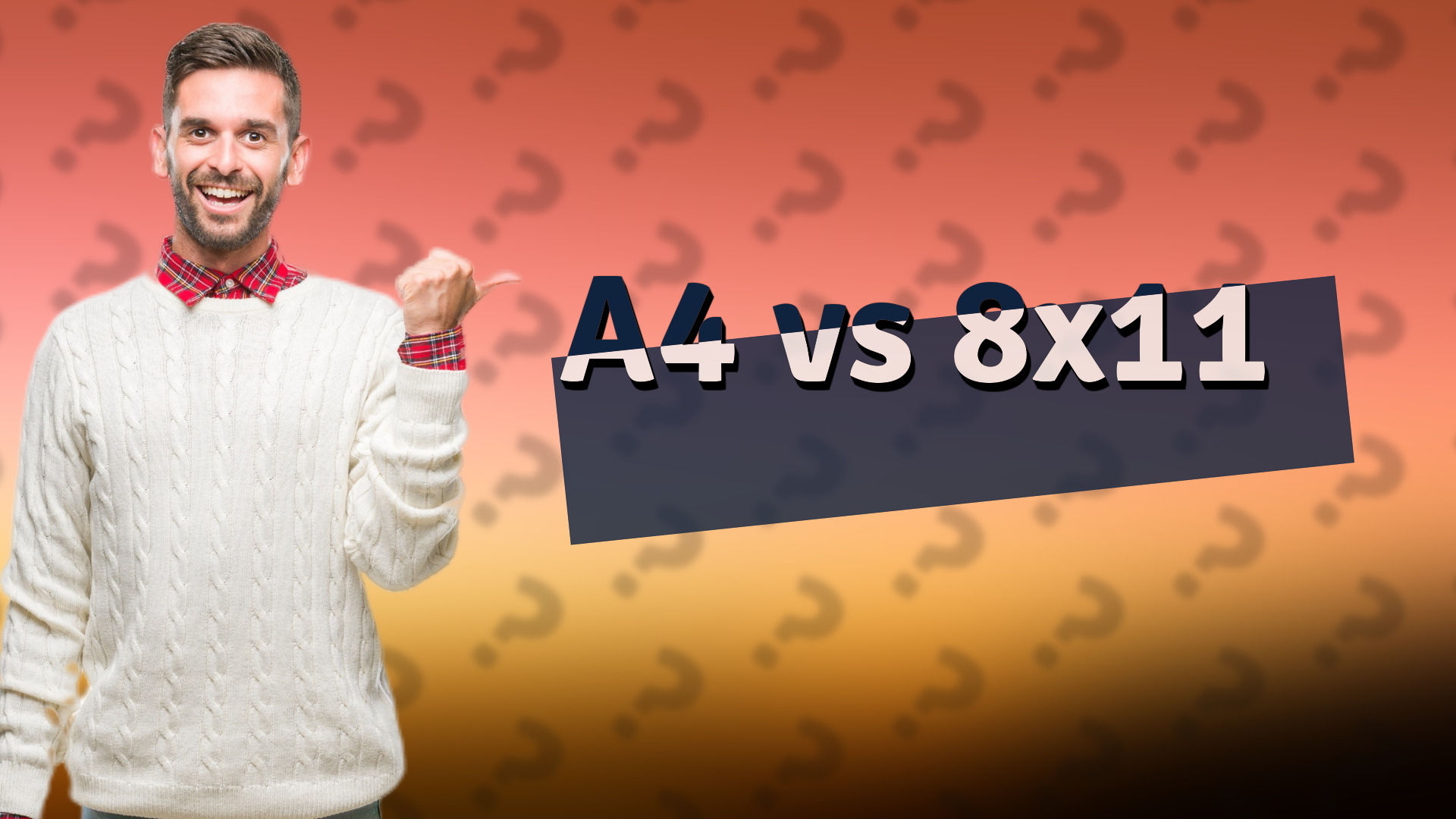 A4 vs 8x11