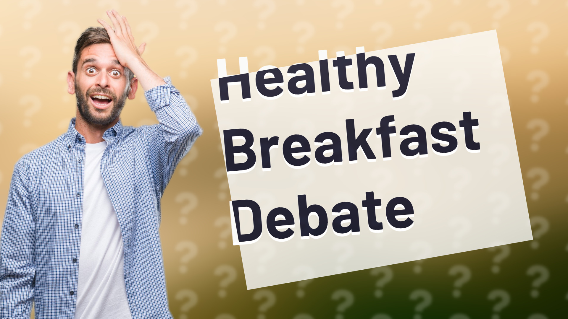 Healthy Breakfast Debate