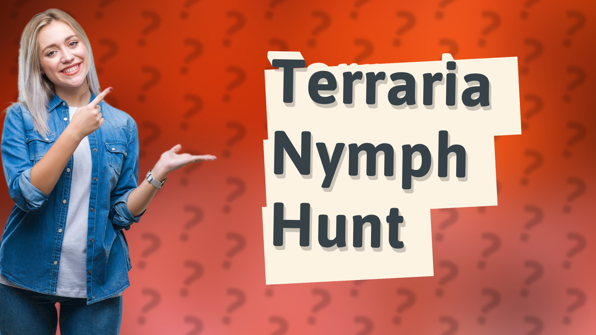 Terraria Nymph Hunt