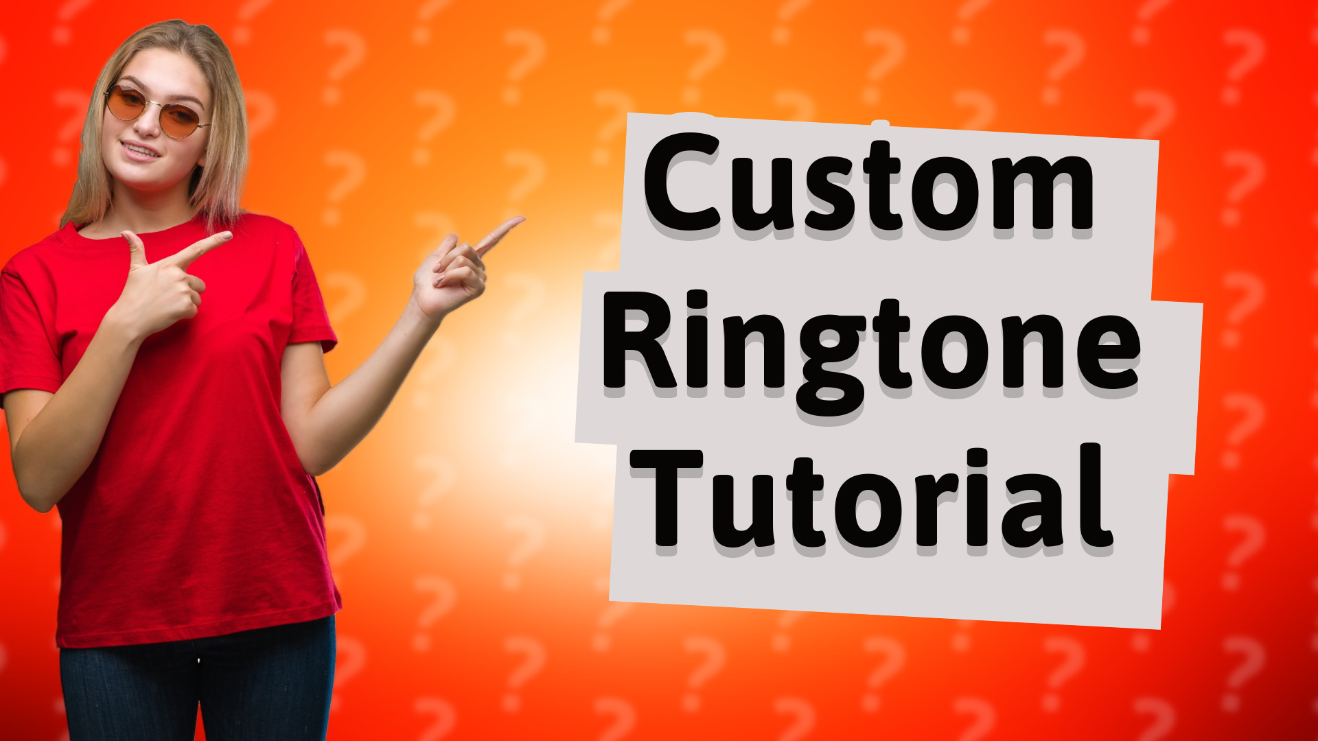 Custom Ringtone Tutorial