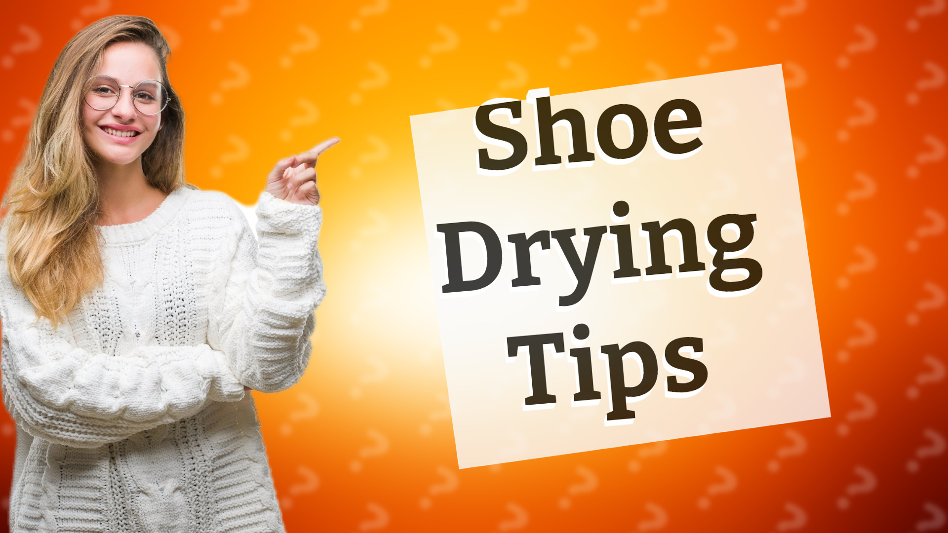 Shoe Drying Tips