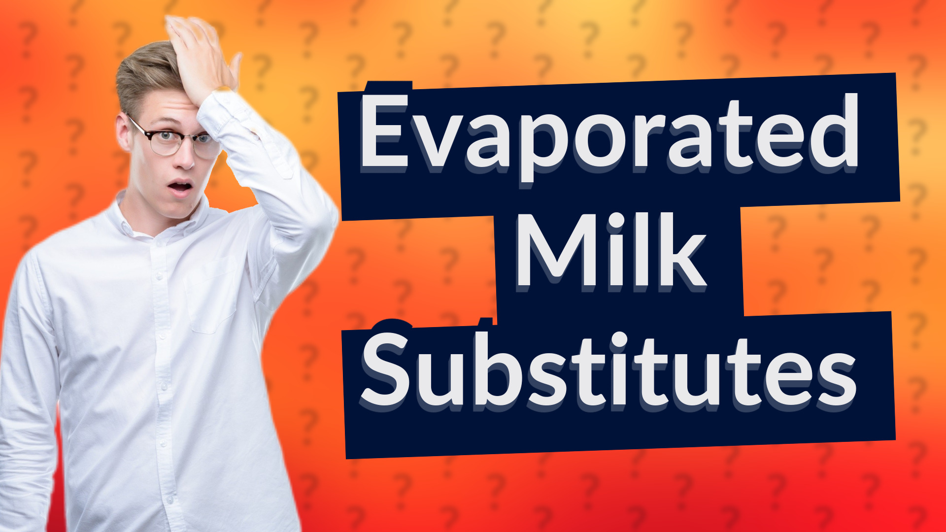 Evaporated Milk Substitutes
