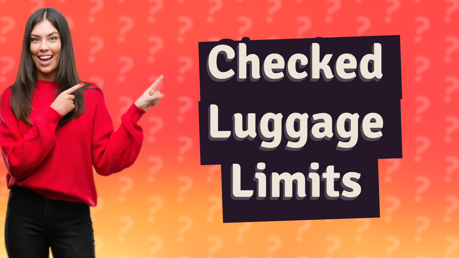 Checked Luggage Limits