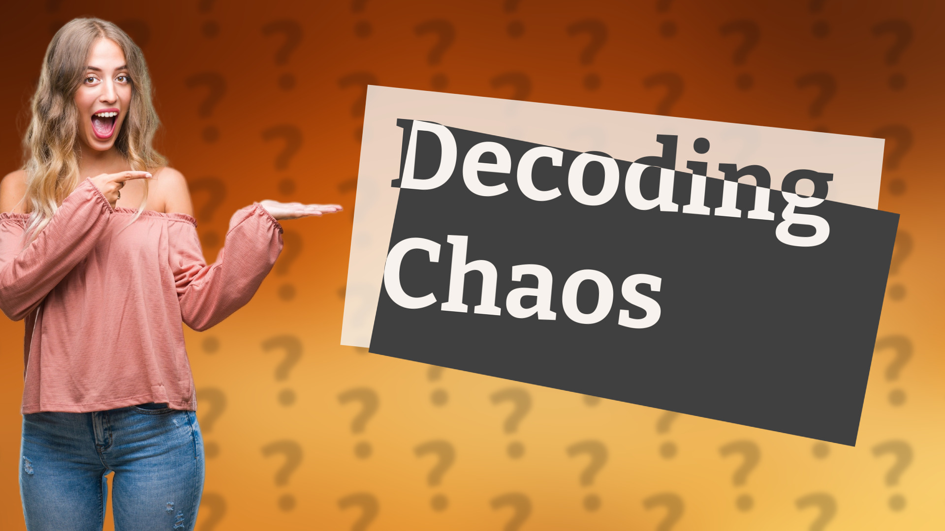 Decoding Chaos