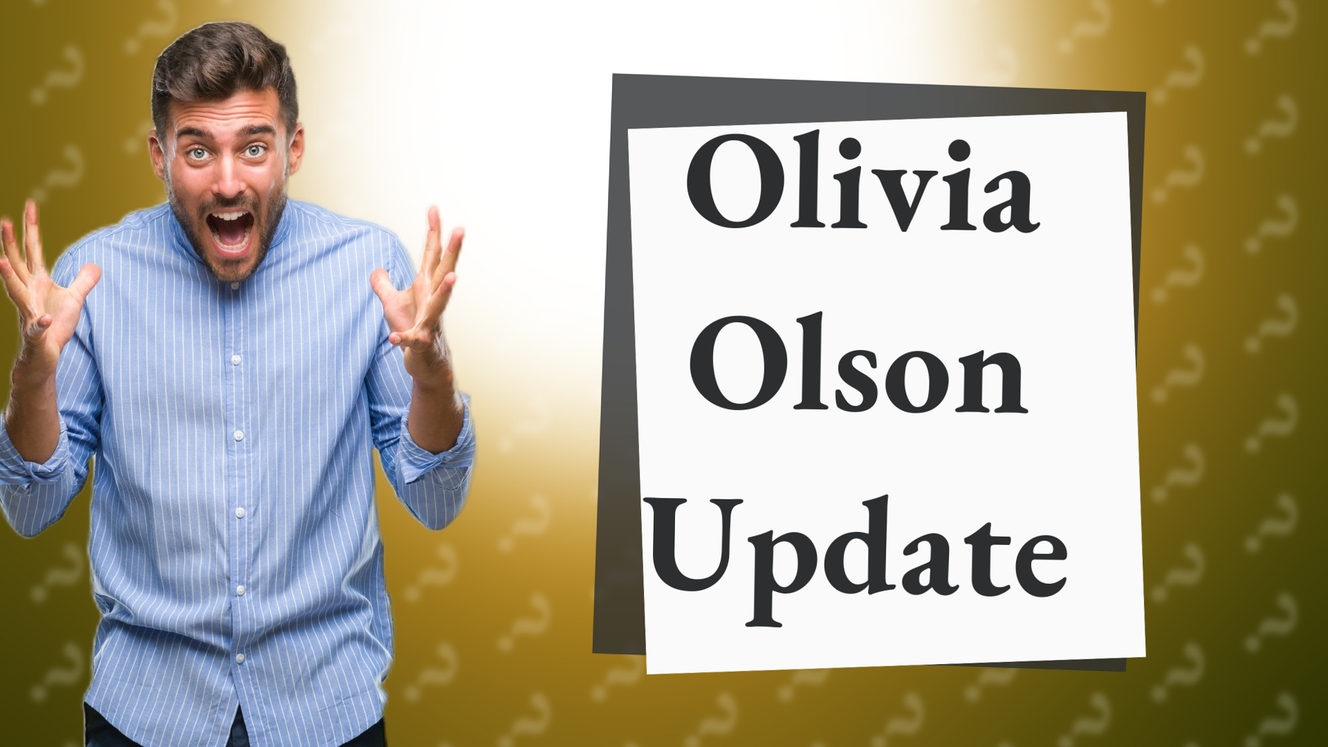 Olivia Olson Update