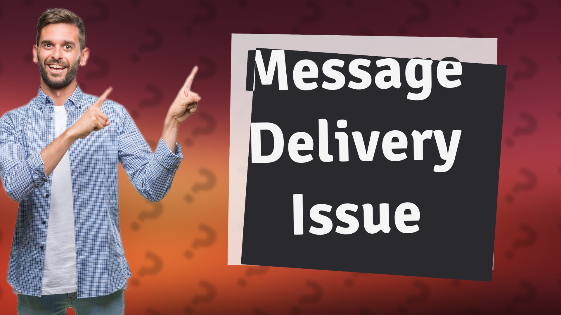 Message Delivery Issue