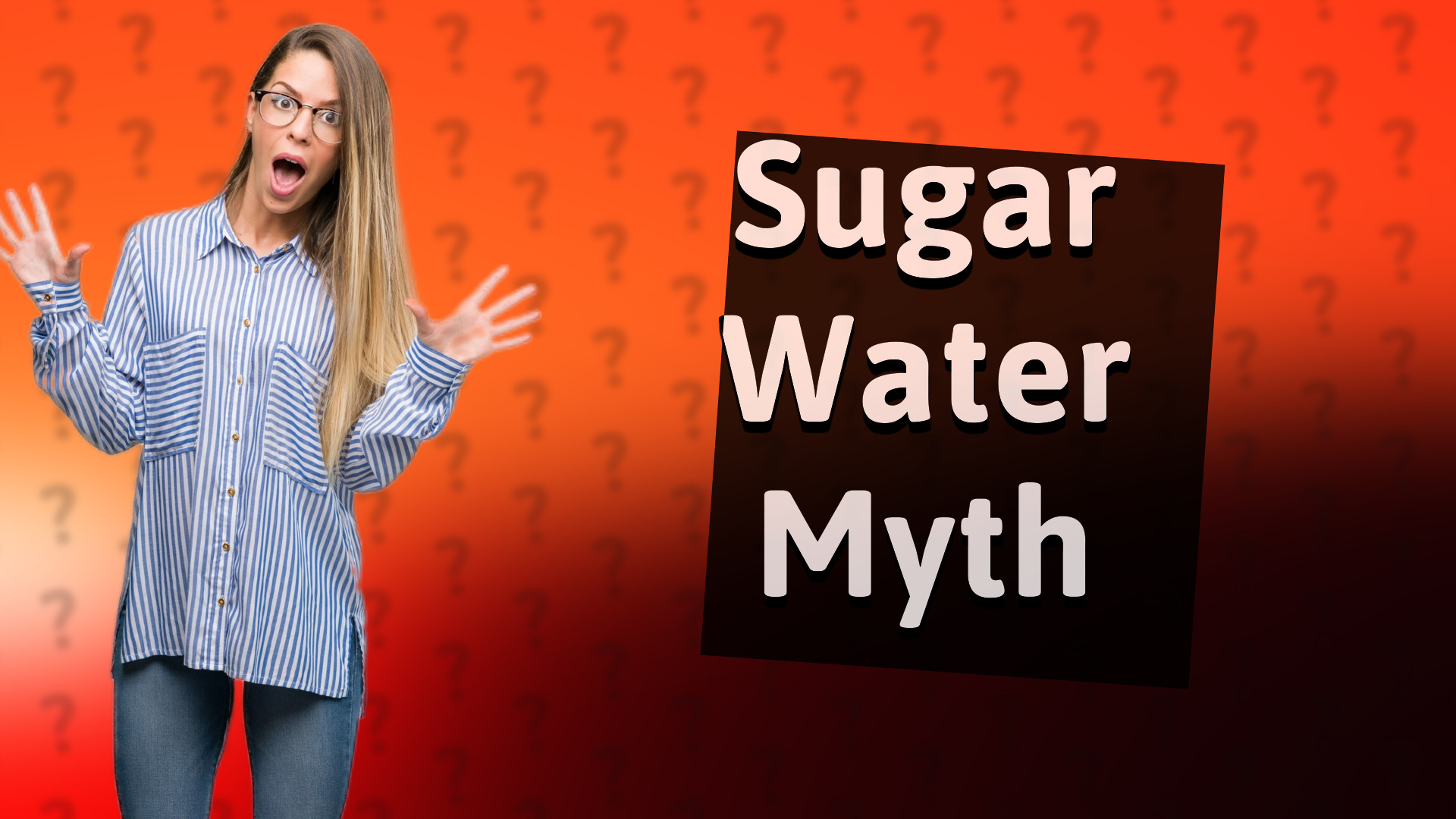Sugar Water Myth