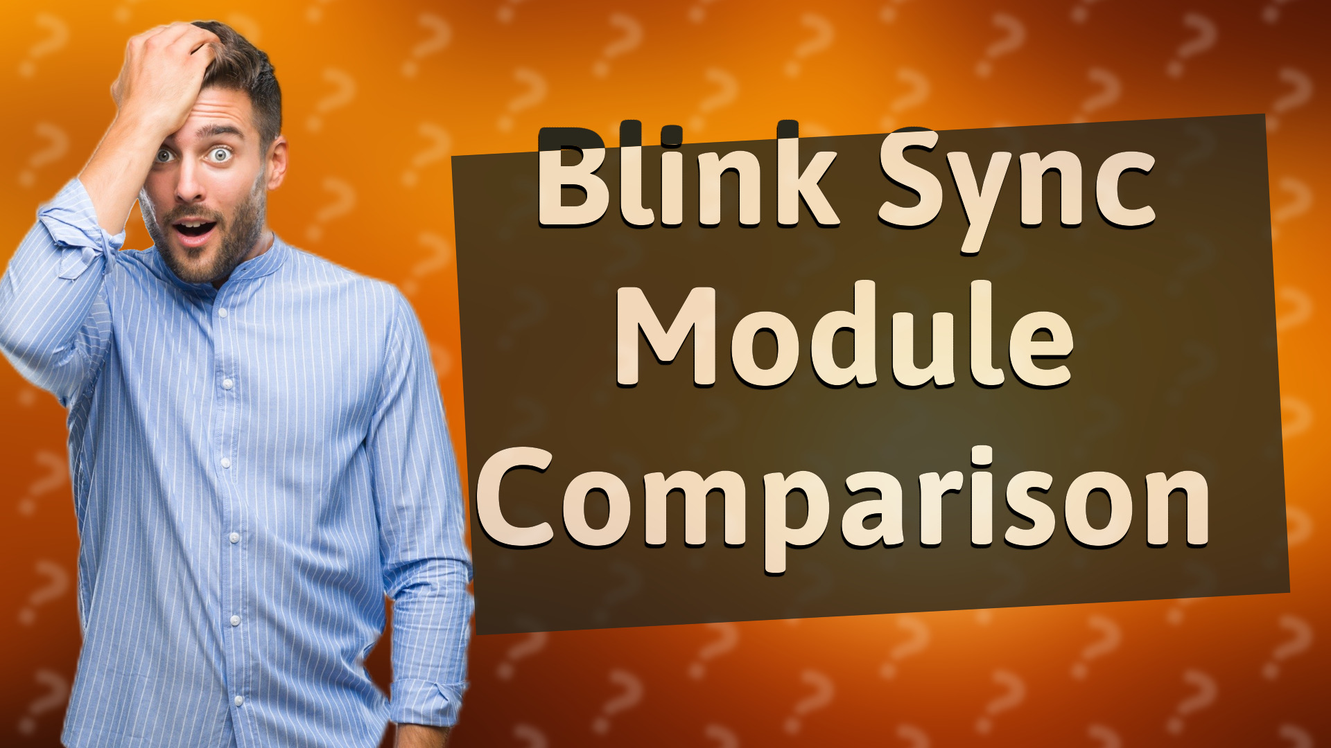 Blink Sync Module Comparison