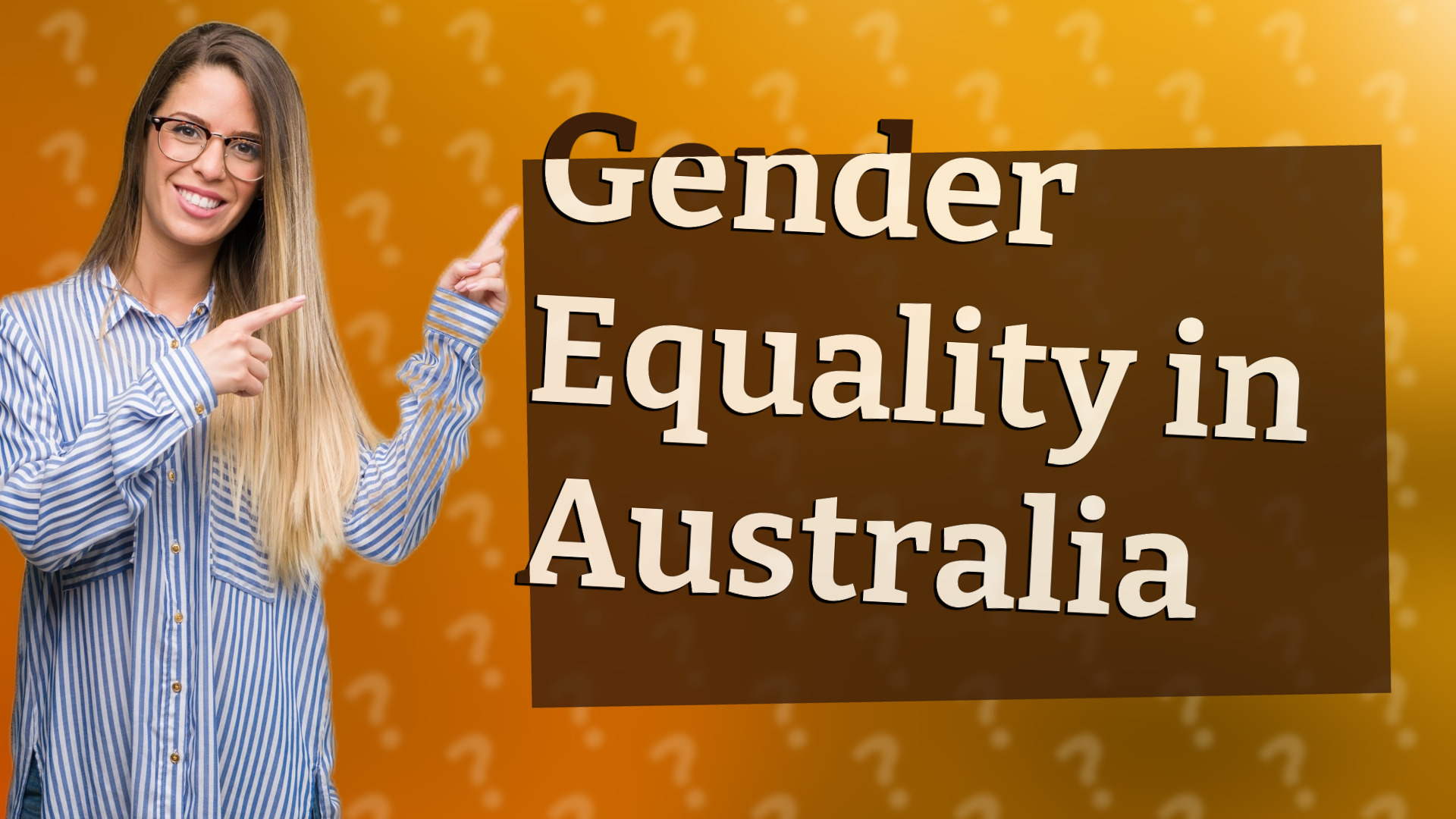 Gender Equality in Australia