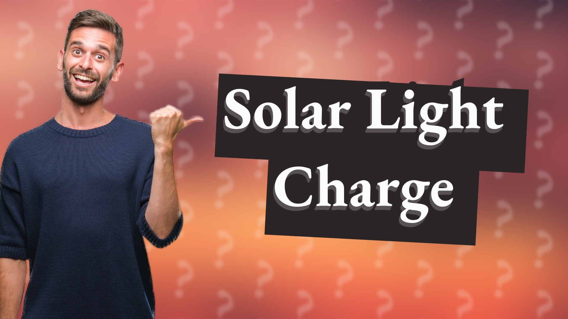 Solar Light Charge