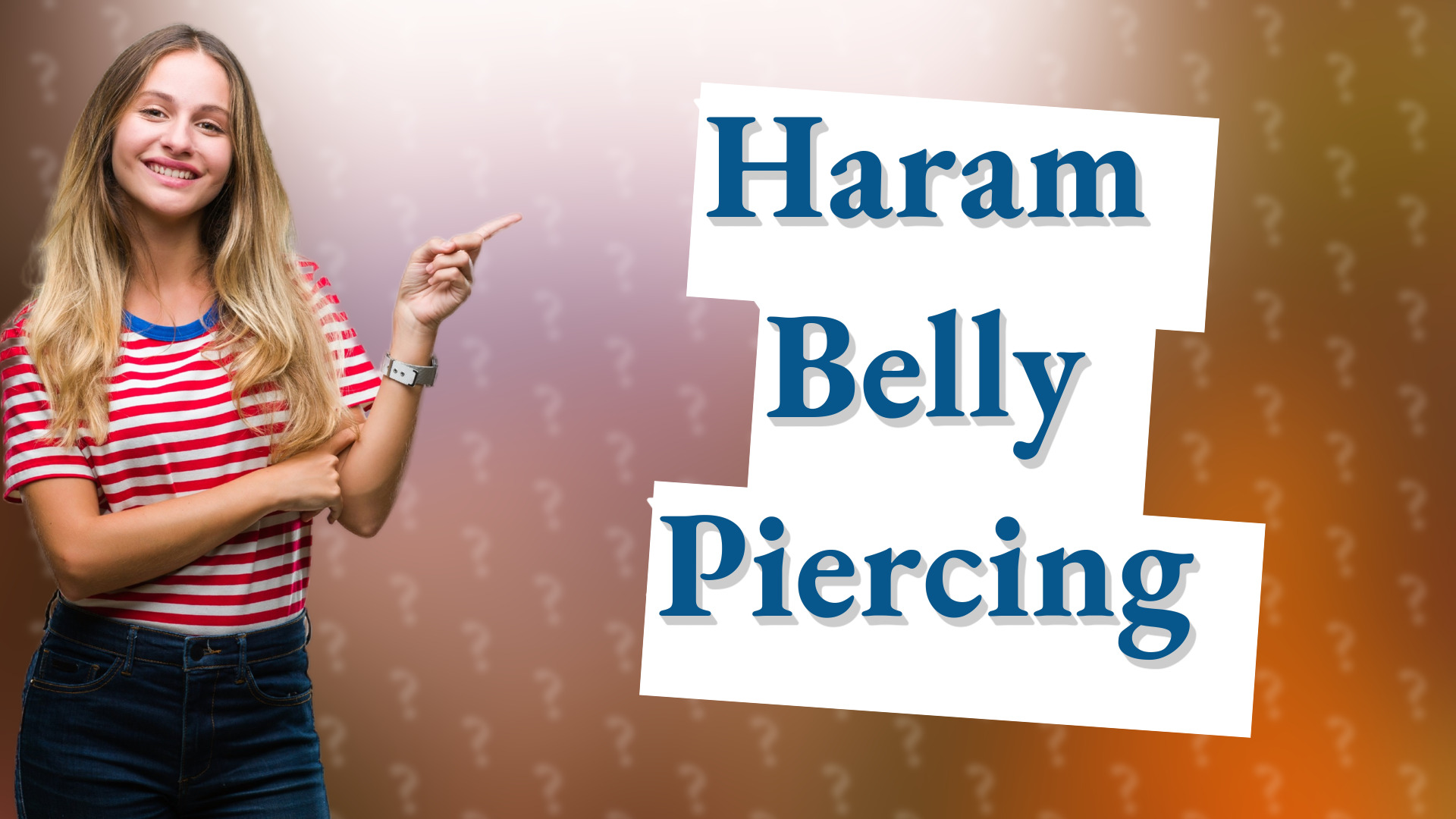 Haram Belly Piercing