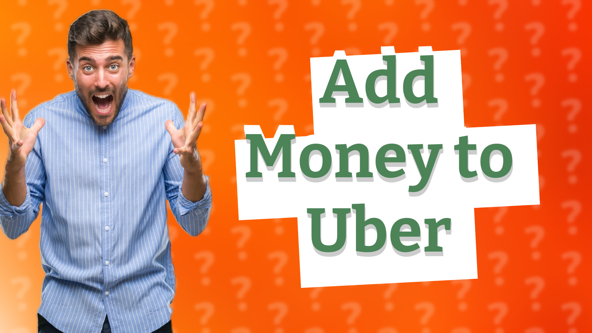 Add Money to Uber