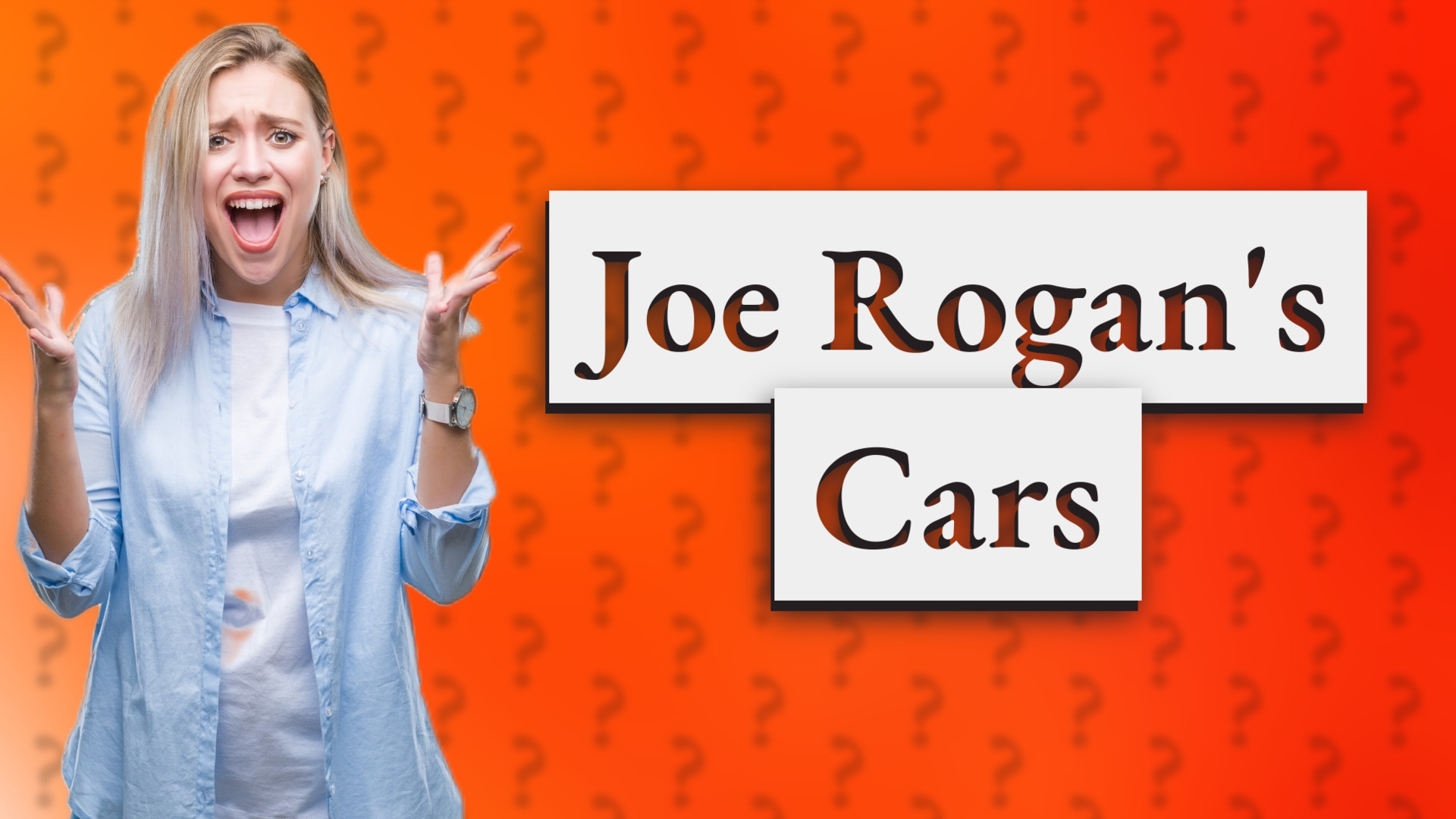 Joe Rogan's Cars