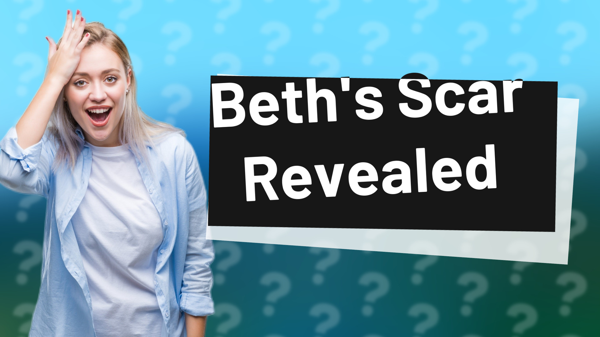 Beth's Scar Revealed