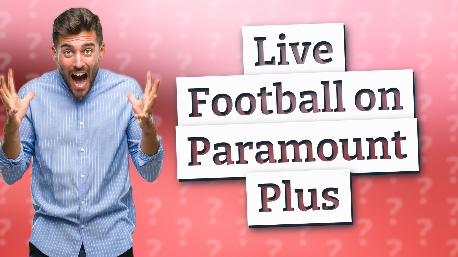 Live Football on Paramount Plus