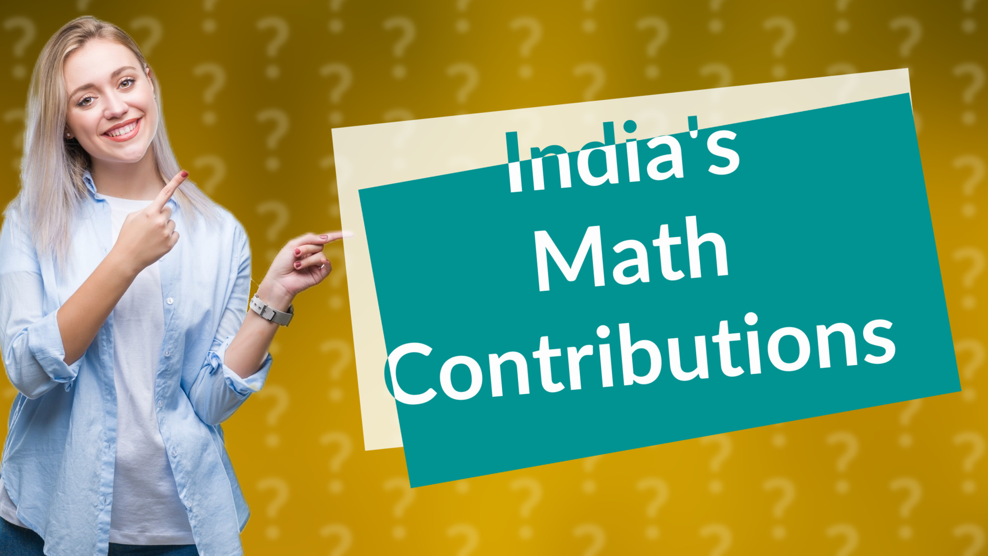 India's Math Contributions