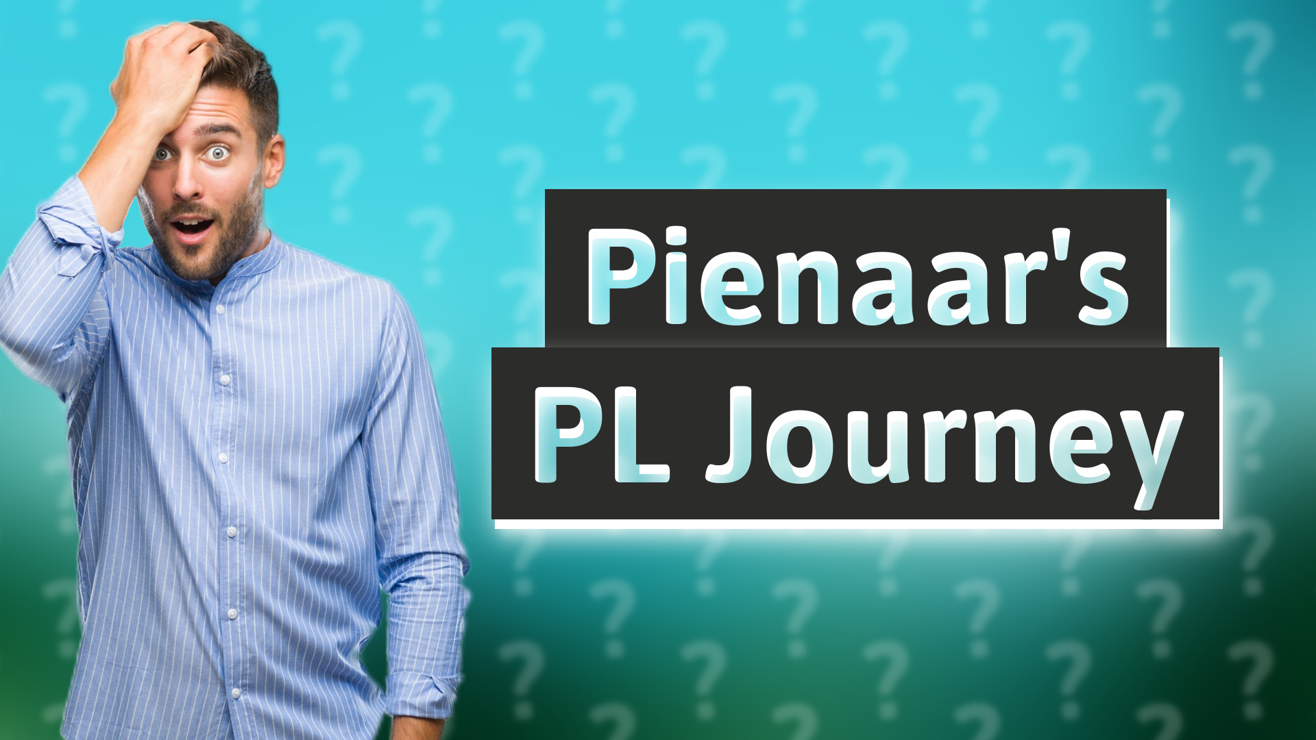 Pienaar's PL Journey