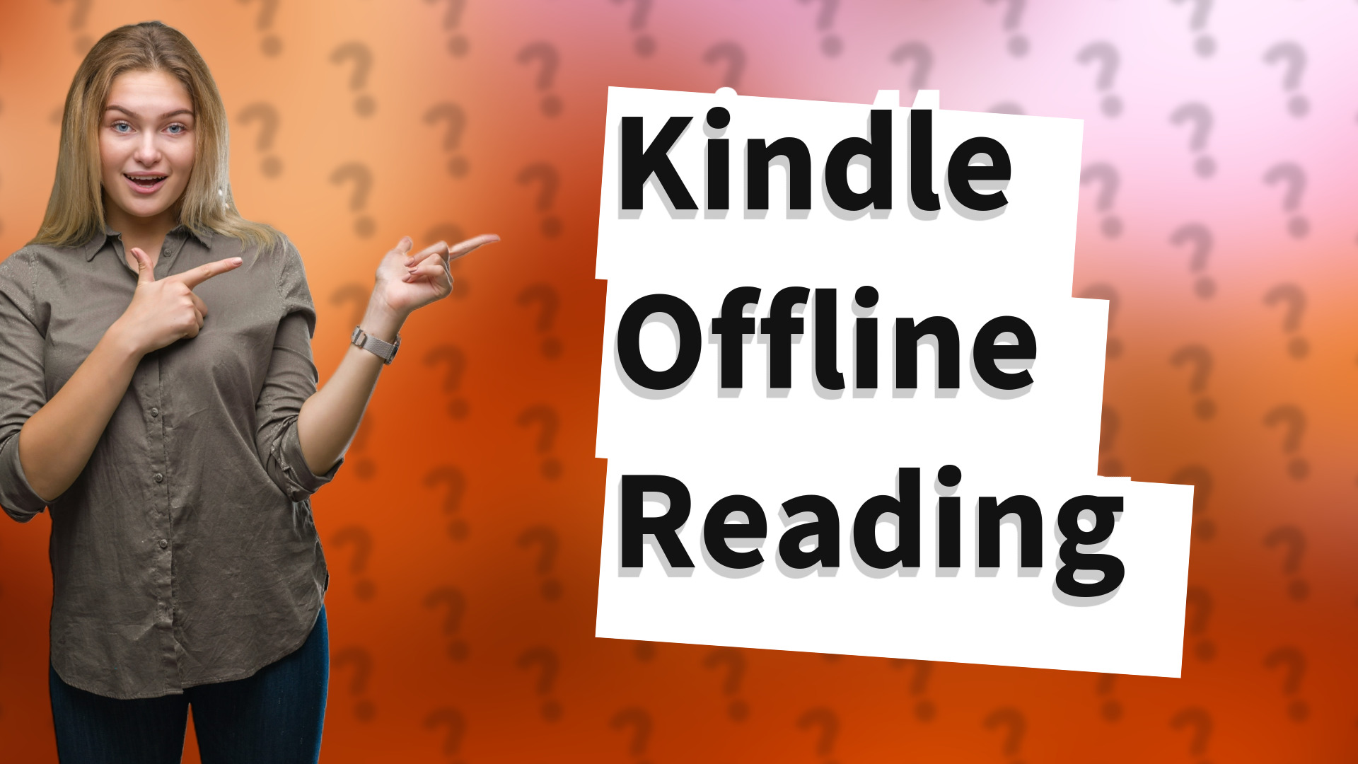 Kindle Offline Reading