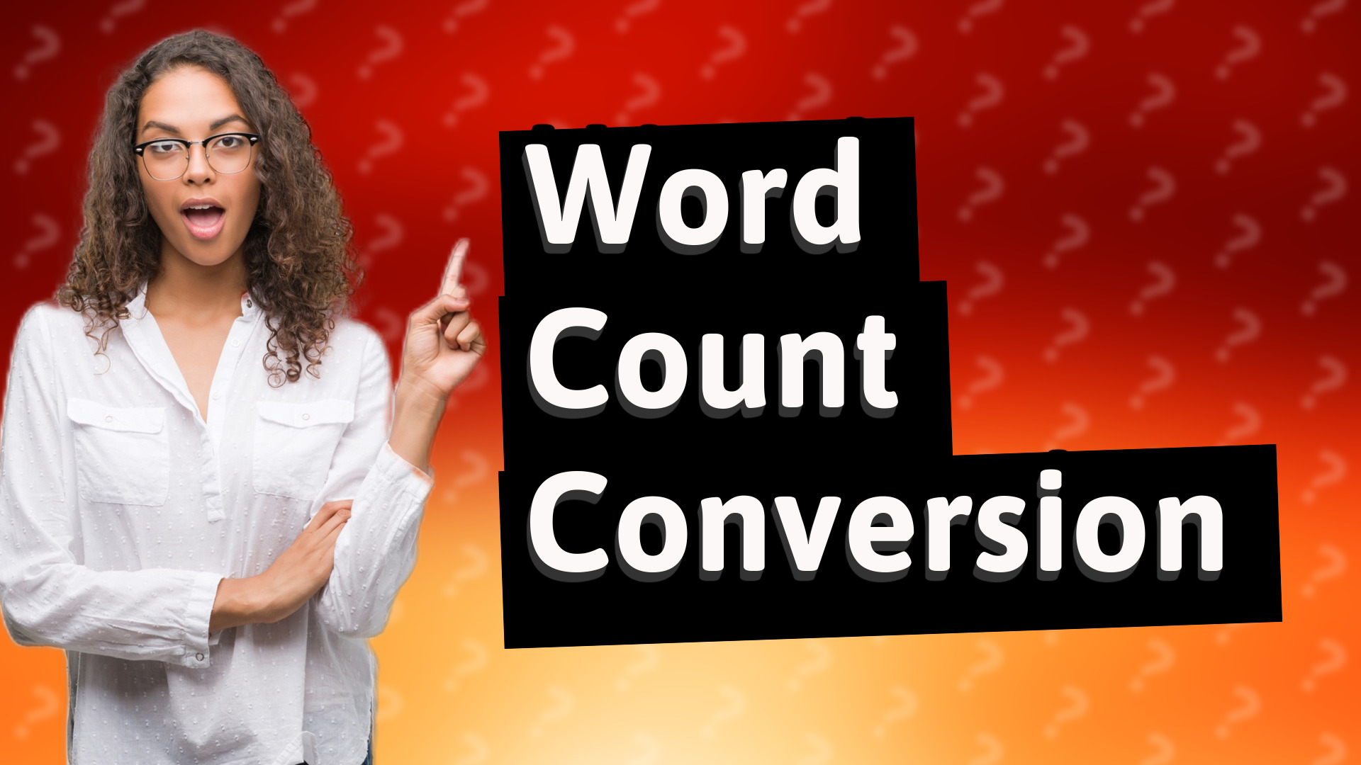 Word Count Conversion