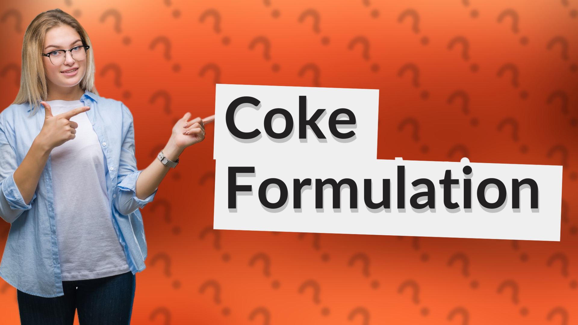 Coke Formulation