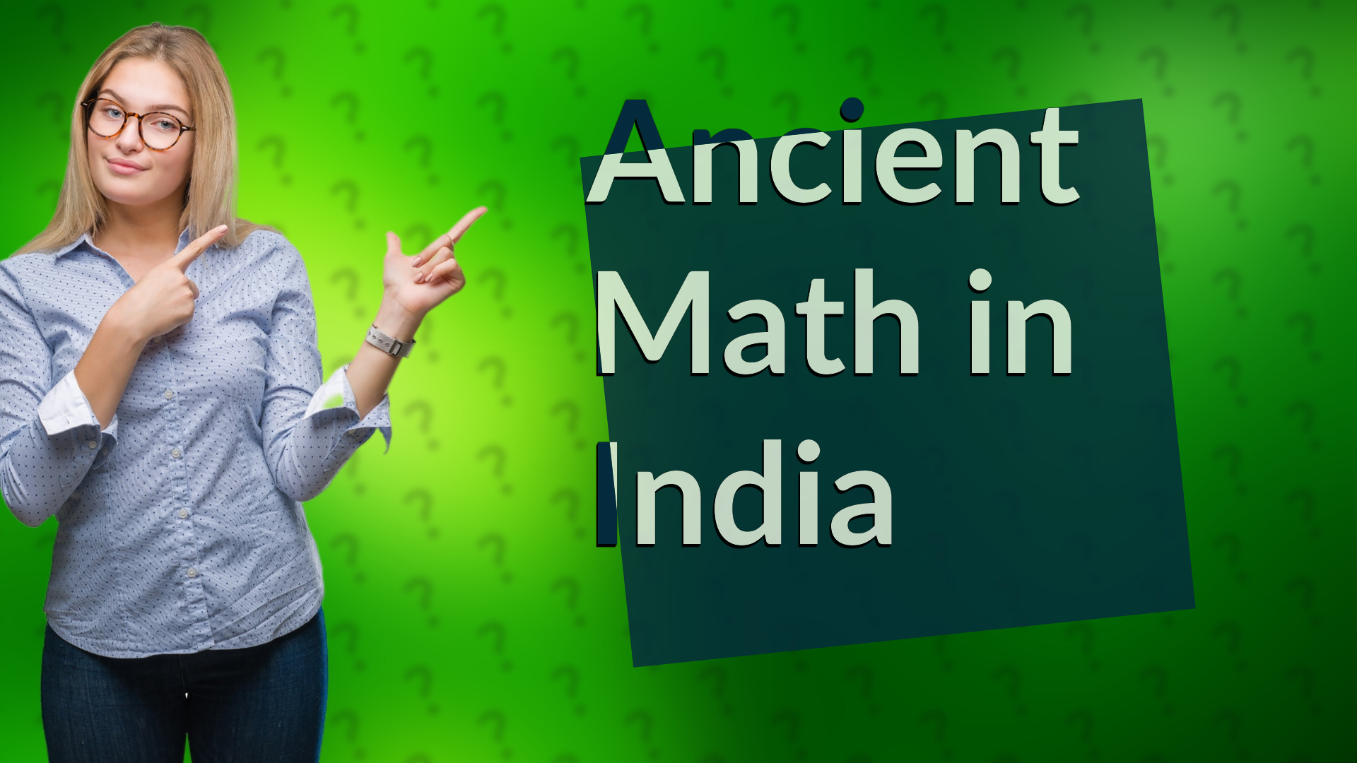 Ancient Math in India