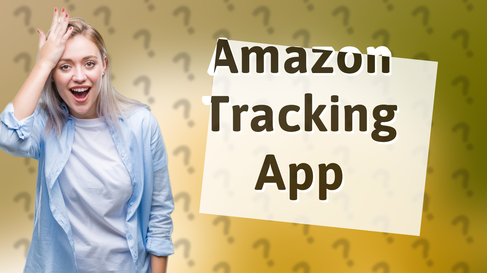 Amazon Tracking App
