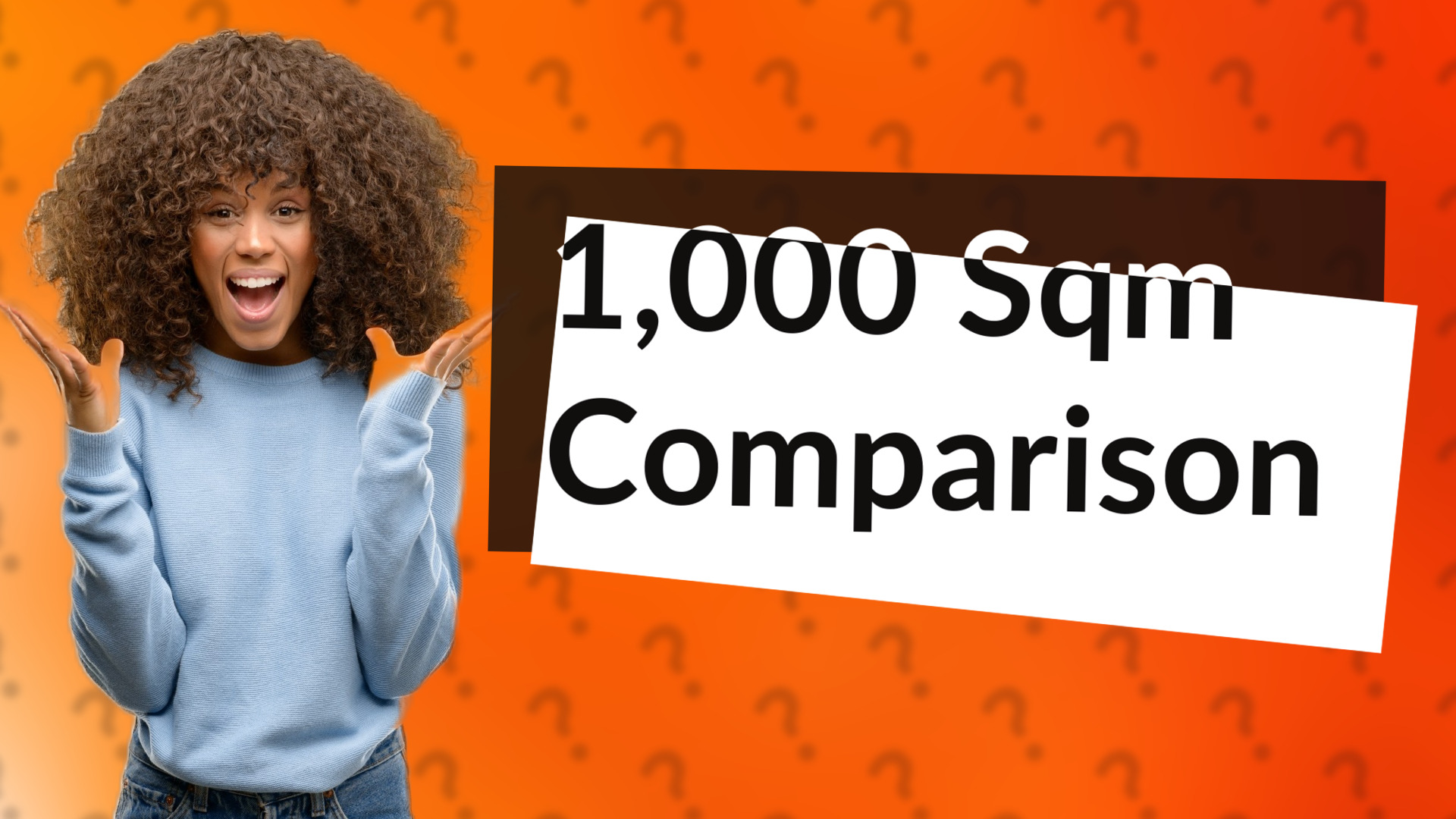 1,000 Sqm Comparison