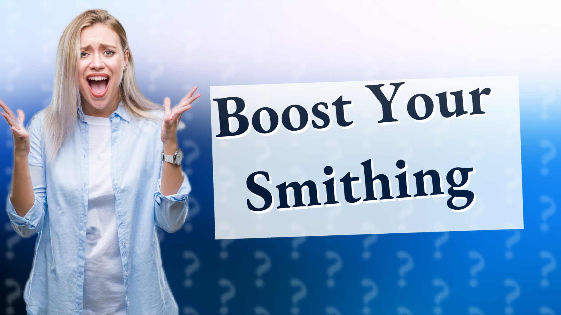 Boost Your Smithing